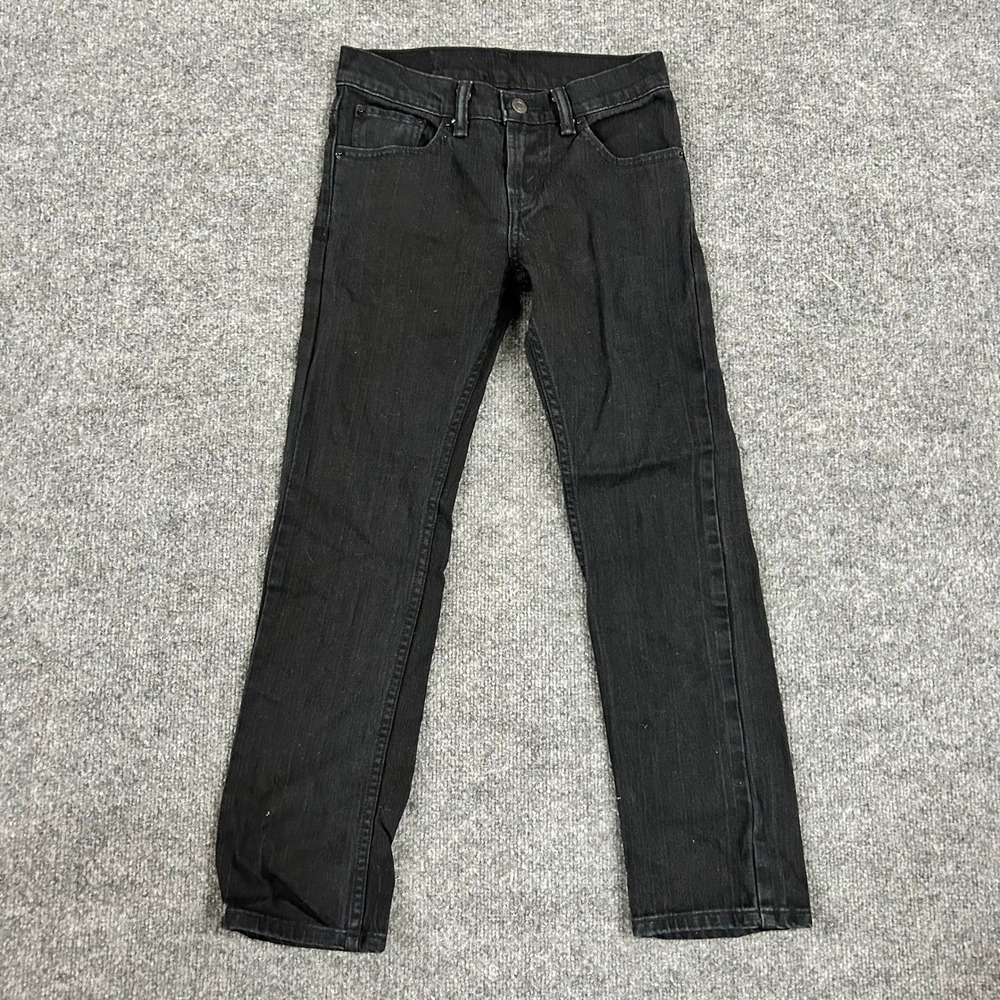 Levi's Jeans Mens Size 26x25 Black 511 Skinny Fit Denim Casual Stretch Pants